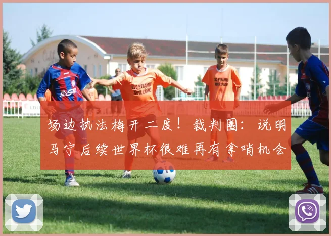 场边执法梅开二度！裁判圈：说明马宁后续世界杯很难再有拿哨机会